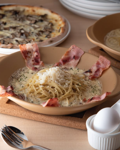 「翻版薩莉亞」日本平價意式餐廳登陸屯門  明太子煙肉手工意粉／白雪蜜糖芝士Pizza