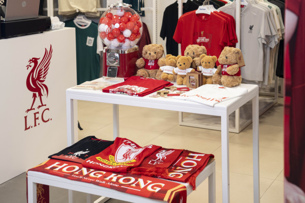 香港利物浦官方期間限定店商品