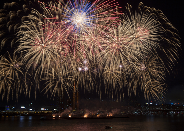 首爾世界煙火節2025（圖片來源：Visit Seoul net）