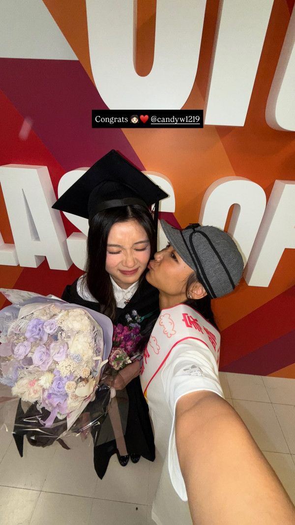 Candy王家晴出道3年半工讀大學畢業 COLLAR全員到齊祝賀場面震撼