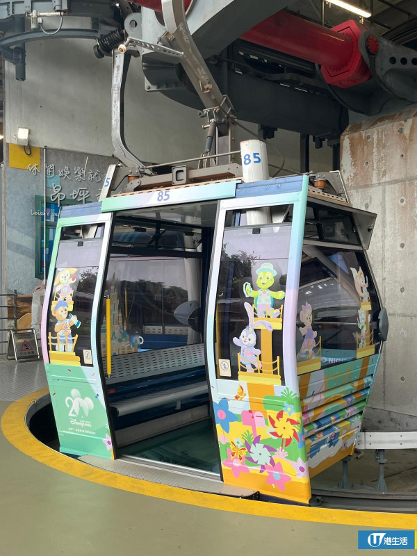 香港迪士尼20周年主題纜車！昂坪360限定主題水晶纜車套票+送紀念門票