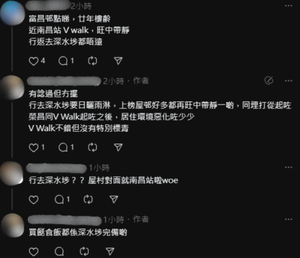 網民提問為何心水屋苑沒有上榜，圖片來源︰Threads@moses_bob_wong。
