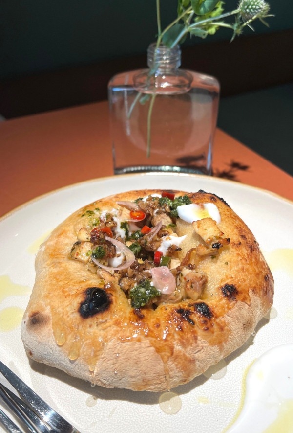 淺水灣隱世Fusion打卡餐廳Gróa 蟹肉味噌蒜香意粉／辣油烤雞肉扁包／寵物友善