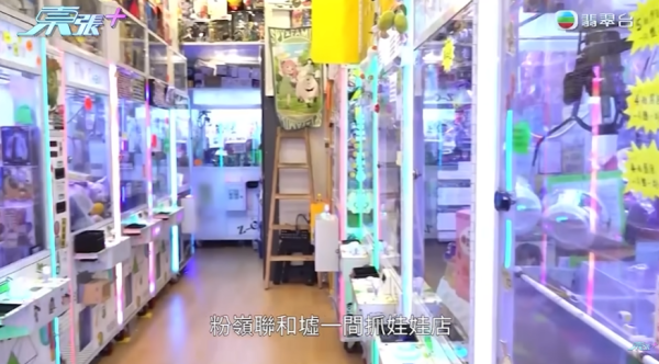 粉嶺夾公仔店遇「雌雄大盜」，節目截圖，圖片來源︰東張西望。