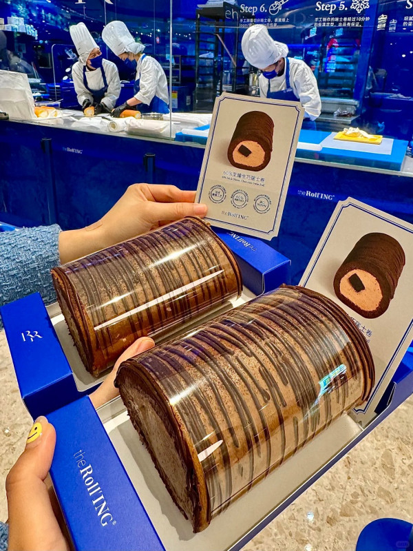 the Roll'ING 60%至臻生巧瑞士卷（圖片來源：小紅書@很努力的小明）