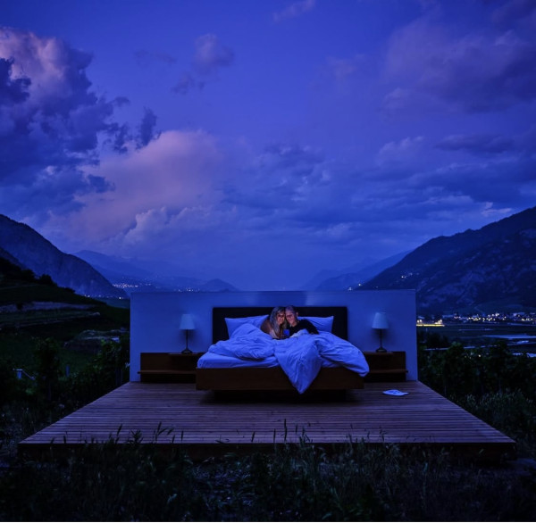 瑞士全開放式露天酒店讓你在大自然中入睡  沒有窗戶/牆壁！望反思全球危機 