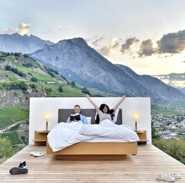 瑞士全開放式露天酒店讓你在大自然中入睡  沒有窗戶/牆壁！望反思全球危機 