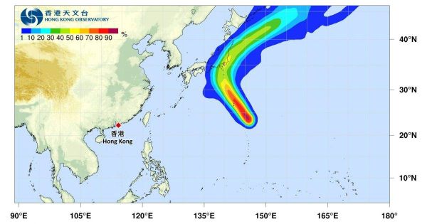 颱風「聖帕」已形成！ 即睇三大颱風預測路徑 東京料有暴雨