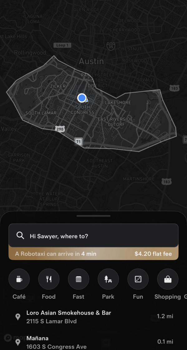 Tesla Robotaxi正式上路 4.2美元體驗無人駕駛 蘿蔔快跑有勁敵！？