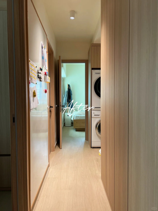 37萬元爆改650呎二手滲水夾屋！90後屋主親拆牆慳3萬蚊打造極簡溫馨窩居