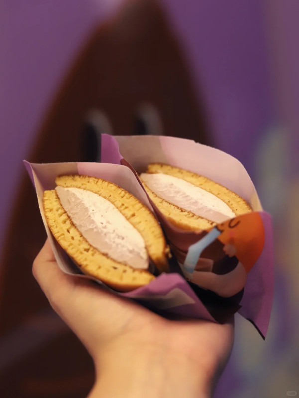 芋泥飽飽口味（圖片來源：小紅書@澤田本家銅鑼燒）