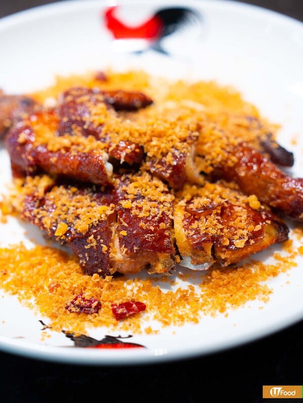 東涌新開懷舊風創意中菜館 四大天王燒賣／蘋果鹹水角／雙獅奶凍