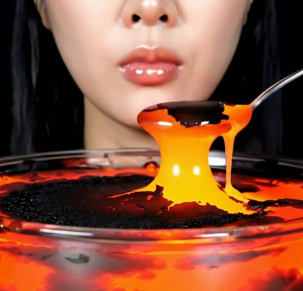 吃播挑戰食熔岩鑽石ASMR AI還原口感/聲音網民大讀超治癒!