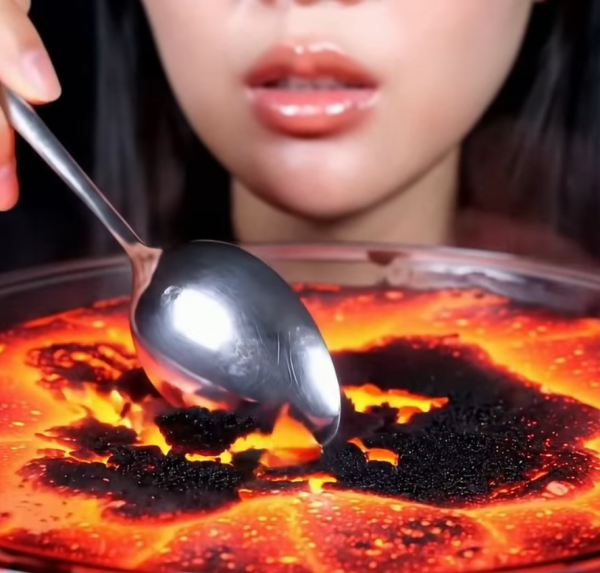 吃播挑戰食熔岩鑽石ASMR AI還原口感/聲音網民大讀超治癒!