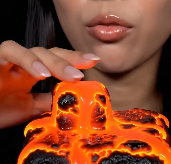 吃播挑戰食熔岩鑽石ASMR AI還原口感/聲音網民大讀超治癒!