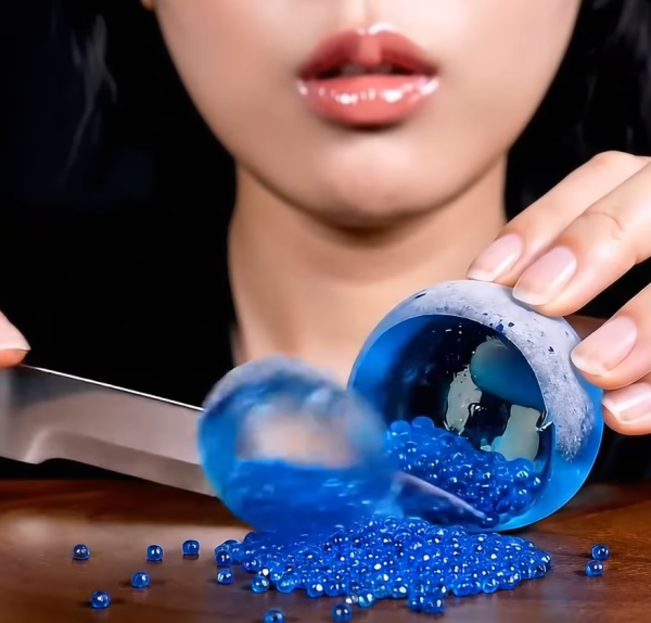 吃播挑戰食熔岩鑽石ASMR AI還原口感/聲音網民大讀超治癒!