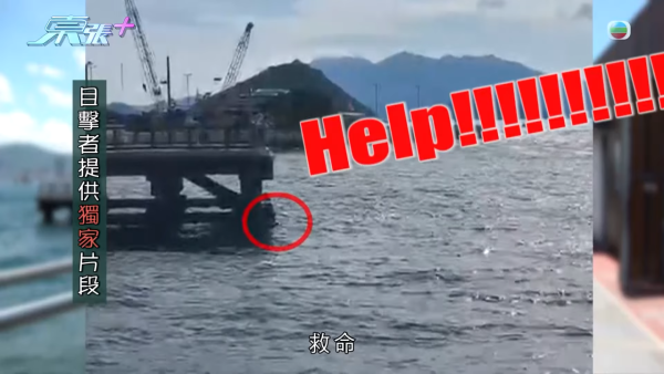 《東張西望》獨家披露姜濤墮海驚險瞬間 目擊者揭求救呼喊 還原獲救全過程