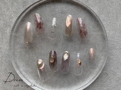 大阪美甲店推薦｜2. Dress nail & eyelash 梅田