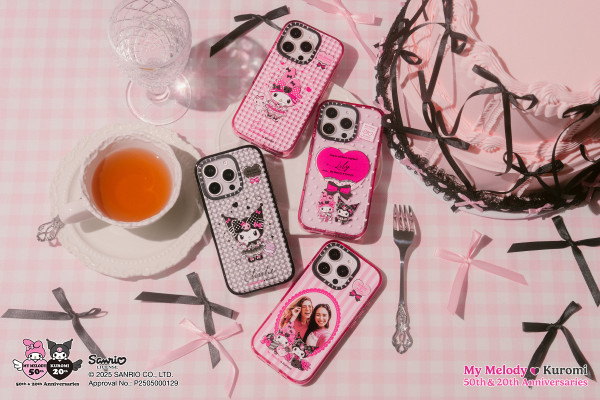  My Melody & Kuromi 粉絲必搶 CASETiFY聯乘系列 6月26日即日開賣