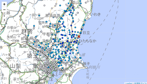 日本地震｜茨城縣發生4.4級地震東京有震感！ 鹿兒島近海7天內逾480次地震 