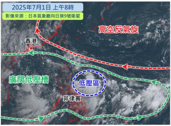 打風？熱帶氣旋有望本周生成 天文台發布最新路徑預測
