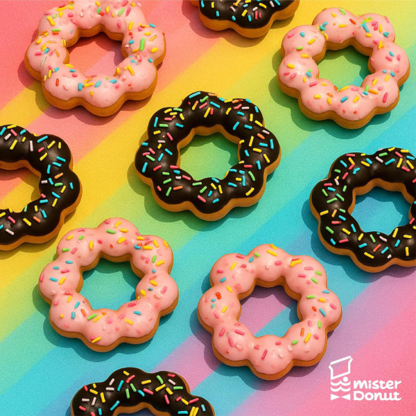 Mister Donut第4分店葵芳插旗 ! 必食波堤/法式扭紋/鬆脆冬甩