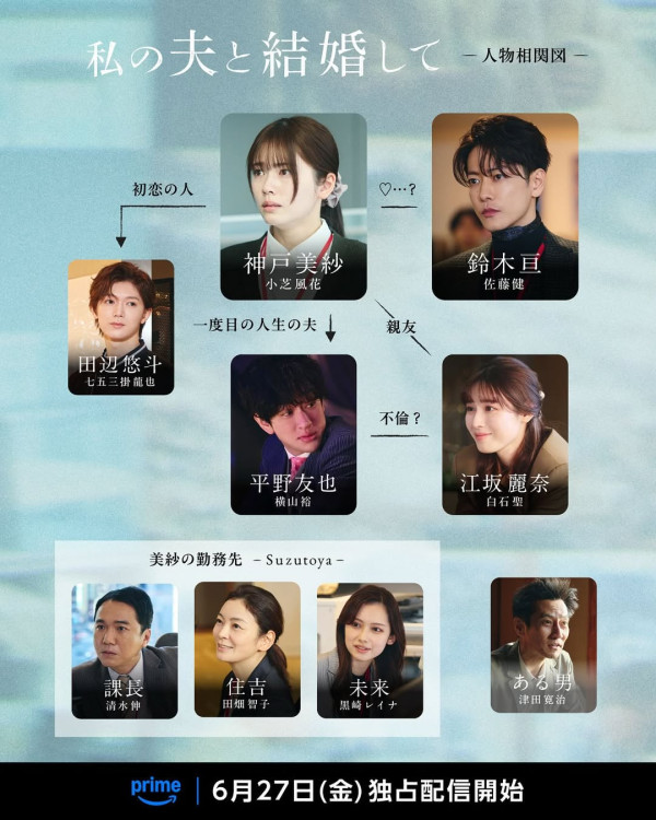 和我老公結婚吧日劇版線上看（圖片來源：IG@primevideojp）