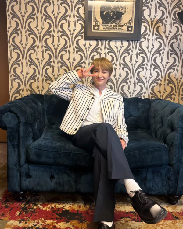 SHINee 成員溫流，圖片來源︰IG@dlstmxkakwldrl。
