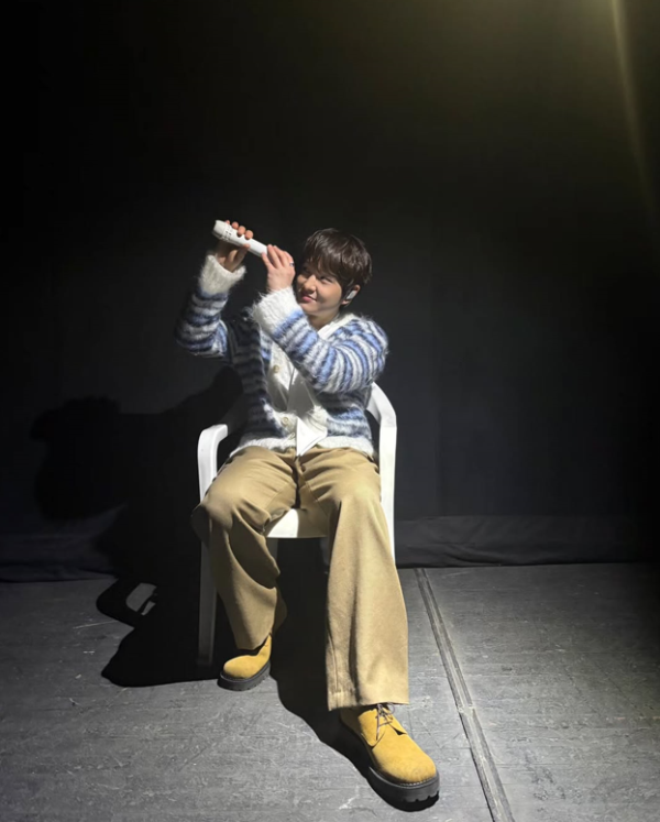 SHINee 成員溫流，圖片來源︰IG@dlstmxkakwldrl。