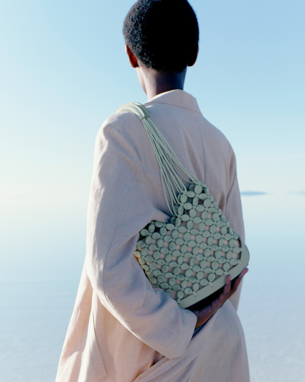 Polène手袋推薦 ｜Solé-Sea Foam 售價USD500