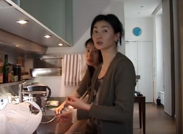 張曼玉在抖音分享自己在巴黎的日常生活，來源︰抖音@張曼玉。