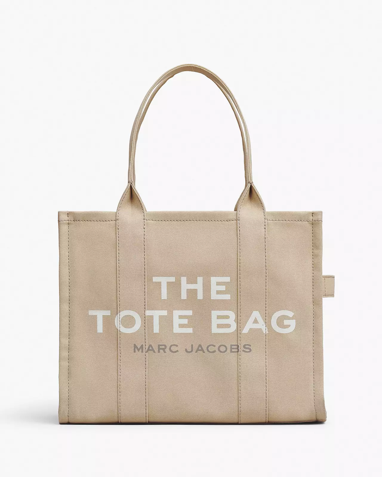 平價返工袋推薦｜Marc Jacobs The Large Tote Bag (Canvas)-Beige 售價HK$2,390