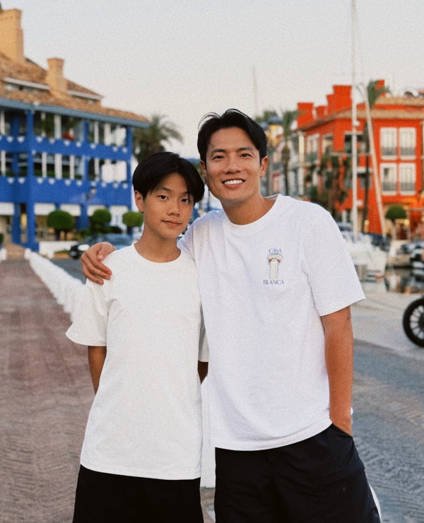 楊千嬅13歲囝囝近照曝光，來源︰IG@real_ting。