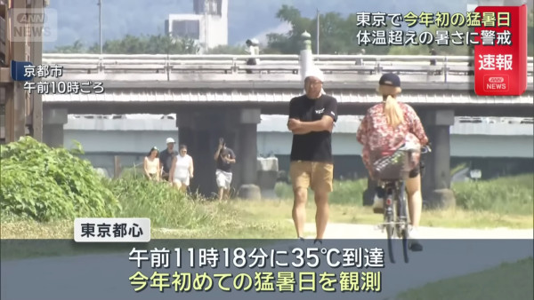 遊日注意｜日本錄得破今年紀錄高溫天氣！ 夏天用風扇體溫不降反升？ 簡單一招降溫6度！ 
