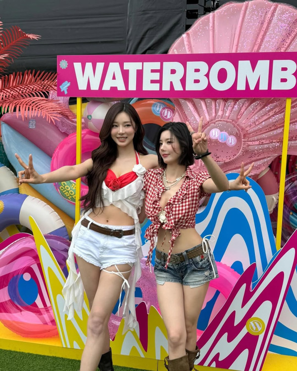 權恩妃再憑Waterbomb人氣爆紅（圖片來源：IG@kwoneunbi）