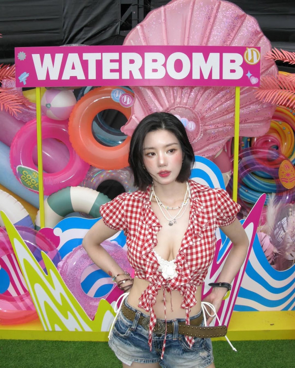 權恩妃再憑Waterbomb人氣爆紅（圖片來源：IG@kwoneunbi）