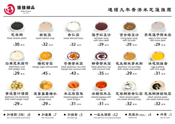 圖片來源：佳佳甜品 - 香港總舖