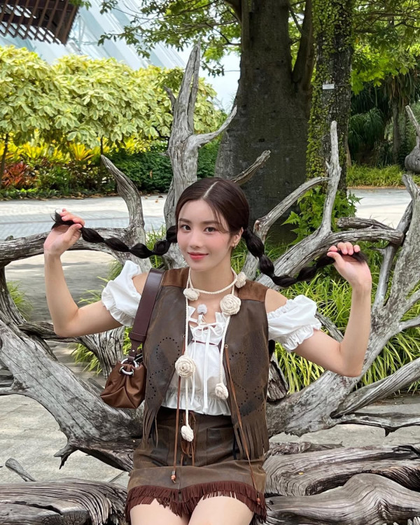 權恩妃5招身材管理（圖片來源：IG@silver_rain._ , X@official_izone ）