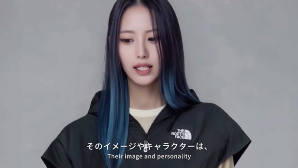 AI偶像Yuri 圖片來源：Youtube@AI Talk