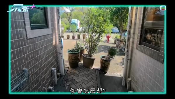 鍾屋村叔姪因車位反目成仇，節目截圖，來源︰東張西望。