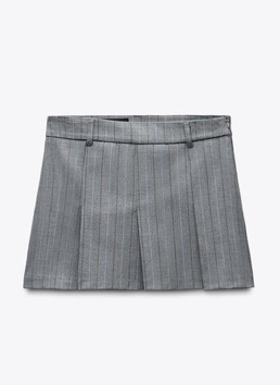 PINSTRIPE MINI SKIRT 原價$329.00 折後$164.00