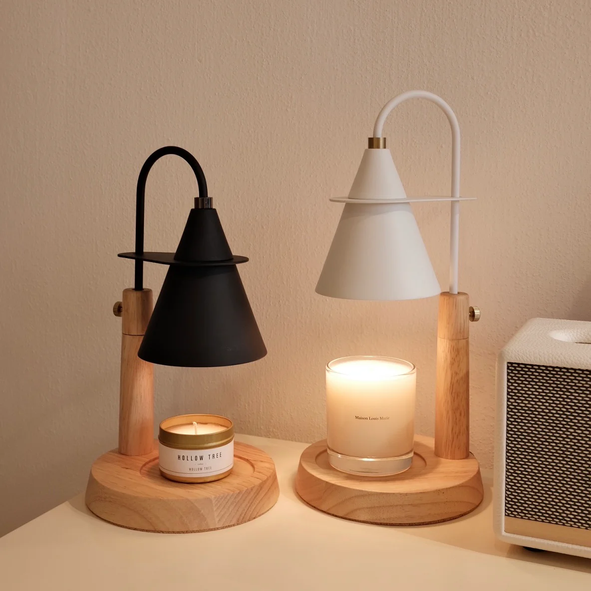 入伙禮物|Floaty 北歐原木融蠟燈 售價HK$630