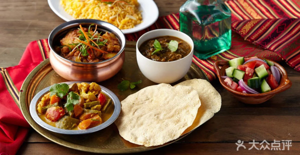 華強北美食（圖片來源：大眾點評@Bollywood宝莱坞·印度料理(华强北店)）