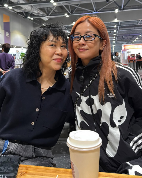 與混血男友、母親一同遊日本(圖片來源:IG@hilaryxtsui)