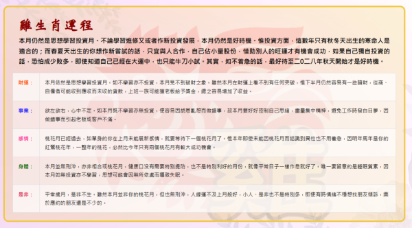 蘇民峰7月生肖運程｜4大生肖要留神 2類人易破財！屬Ｏ小心交通意外/屬Ｏ人財兩大旺！