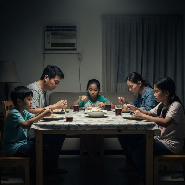 一家5口開冷氣食晚飯險冚家死！1用具致變相燒炭中毒險滅門