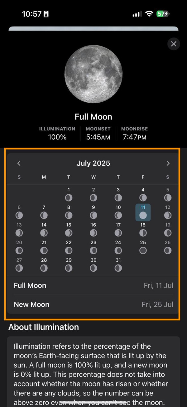 iPhone 影月亮秘技公開！ 零技巧出超高清月光相 呃Like話咁易