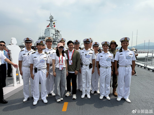 圖片來源︰微博@郭晶晶。