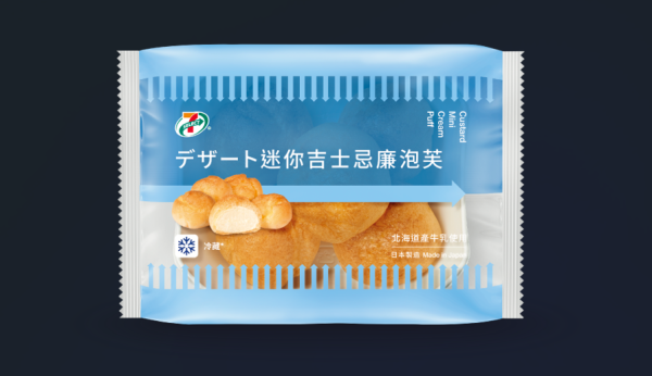 7-SELECT 迷你吉士忌廉泡芙