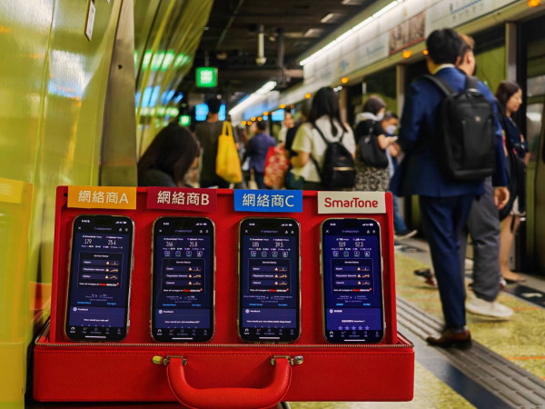 實試｜5G 黃金頻譜加持！港鐵繁忙時間四台網速大比拼 邊個5G實際體驗更勝一籌